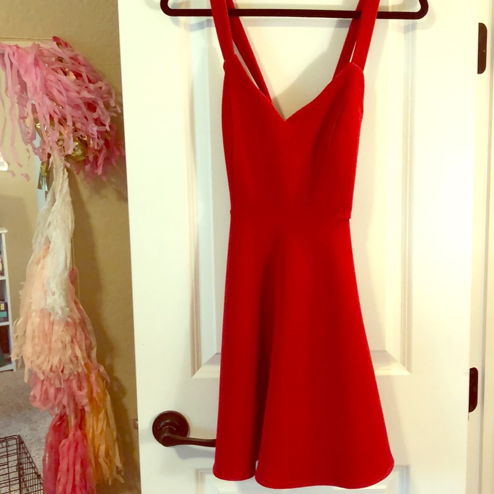 Forever 21 Red Skater Dress